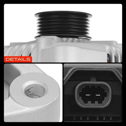 Miniatura 9 de A-Premium Alternador compatible con Chevrolet Impala 13-14, Impala Limited 14-16 y Cadillac XTS 13-19 y Suzuki XL-7 07-09, V6 3.6L, 170Amp 12V CW