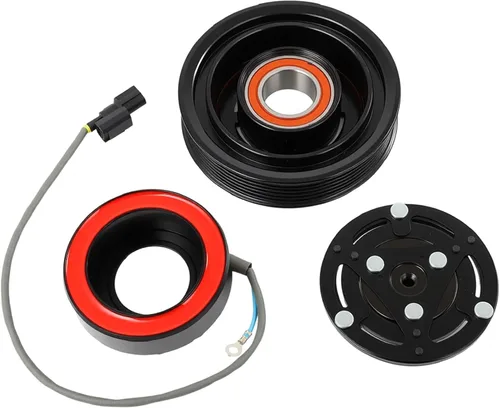 Miniatura 34 de cciyu Embrague del compresor del aire acondicionado para Ford Focus 2.0L 2000-2002 Asamblea de compresores de reparación de automóviles 57162 58162