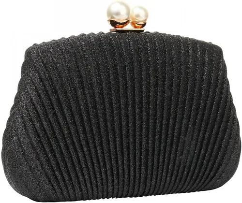 Miniatura 9 de YYW Bolsos de mano para mujer, elegante bolso de mano de noche con perlas para mujer, boda, cóctel, fiesta, bolso de mano