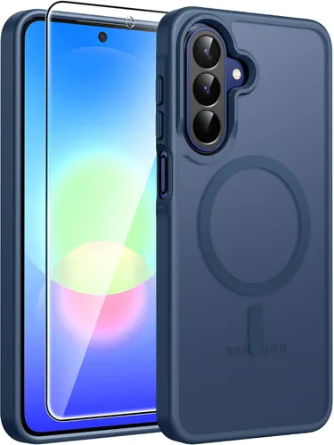 Miniatura 150 de FNTCASE - Funda para iPhone 16 Pro: magnética, mate, translúcida, de grado militar, protectora contra caídas, resistente, fina, duradera y a prueba