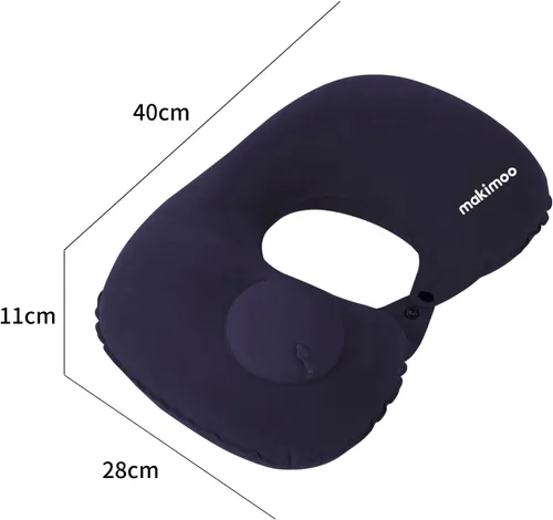 Miniatura 4 de Almohada inflable de viaje, almohada de cuello para viajes, almohada inflable para viajes, almohada de avión, almohada inflable, almohada de avión
