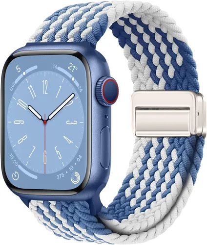 Miniatura 32 de Qimela Correa deportiva compatible con correas de Apple Watch de 1.49, 1.57, 1.61, 1.65, 1.73, 1.77 pulgadas, 1.77 pulgadas, 1.77 pulgadas, correa