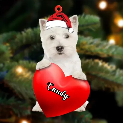 Miniatura 82 de Adornos de Navidad personalizados para perros, nombre personalizado, adorno de Malamute de Alaska, adornos acrílicos, regalos de Navidad, amantes
