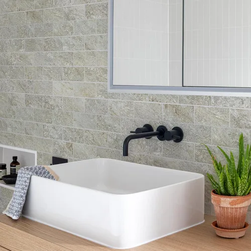 Miniatura 7 de STICKGOO 10 hojas de azulejos de metro para despegar y pegar, azulejos de pared para salpicaduras de cocina, azulejos de pared de PVC para Pizarra