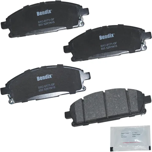 Miniatura 267 de Pastillas de freno delanteras cerámicas Bendix Priority1 CFC2302 para Hyundai Elantra 2021, Sonata 2022-2020, Kia K5 2023-2021