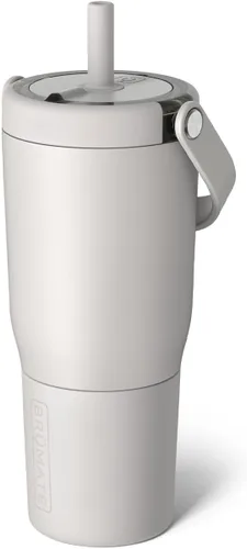 Miniatura 22 de BrüMate Resa - Vaso de viaje 100% a prueba de fugas de 25 onzas con asa y pajilla, popote SoftSip flexible, funda de silicona para mayor