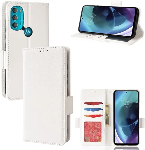 Miniatura 107 de Funda de piel sintética compatible con Motorola Moto E22 4G, funda de piel sintética compatible con Motorola Moto E22i 4G, color negro