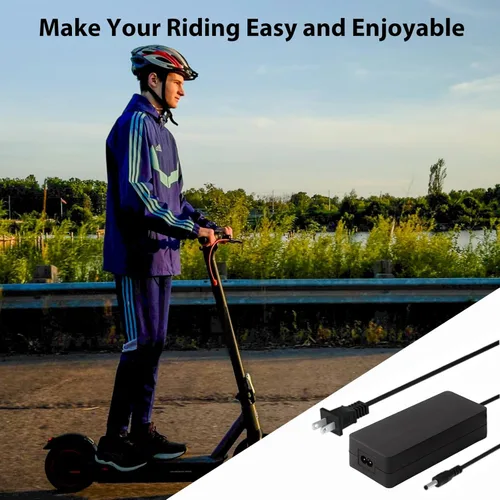 Miniatura 6 de Cargador rápido de 42 V 2 A, adaptador de carga de 36 V para batería de iones de litio 10S 36V Ebike, protección de seguridad múltiple, carga rápida