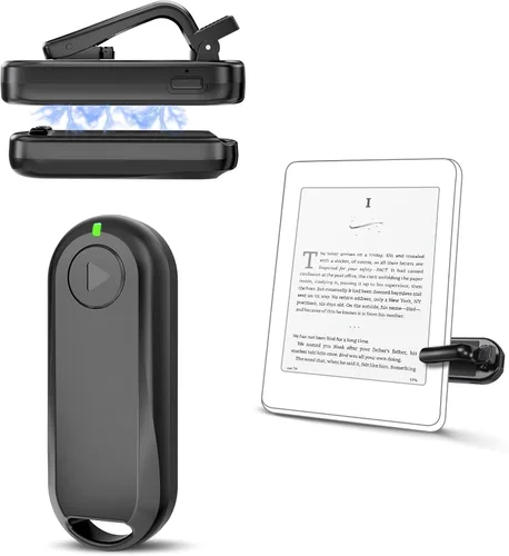 CoBak Turner remoto de página, giro de página y obturador remoto de cámara para Kobo, lectores electrónicos, iPad y iPhone, compatible con Kindle