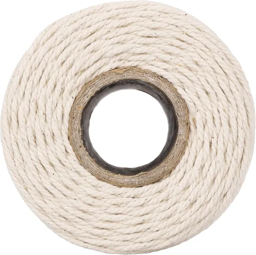Miniatura 3 de XKDOUS 145m de cordel de carnicero para cocinar, cuerda de cocina de algodón 100%, hilo de algodón de 2mm para asar, atado de aves de corral
