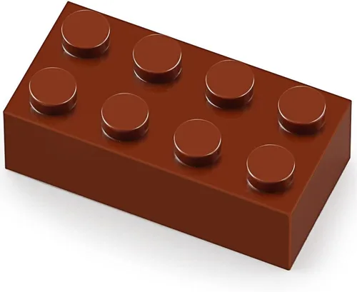 Miniatura 2 de Ladrillos 2x4 320 Piezas Partes Marrón Rojizo Kit de Construcción Conjunto de Juego Creativo Bloques Clásicos Accesorios de Juguete Compatibles