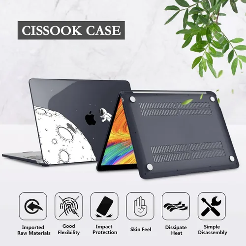 Miniatura 6 de CISSOOK Funda compatible con MacBook Pro de 16 pulgadas 2025 2024 2023 2022 2021 versión A3403 A3186 A2991 A2780 A2485, carcasa rígida para MacBook