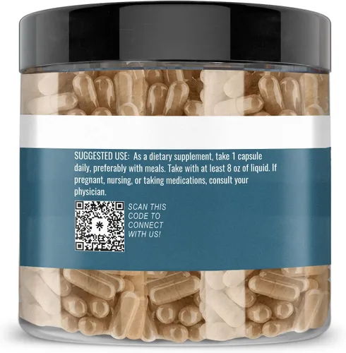 Miniatura 2 de Earthborn Elements Jamun Seed 200 cápsulas, pura y sin diluir, sin aditivos