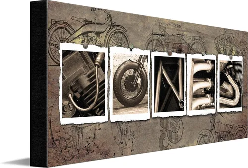 Miniatura 37 de Personal-Prints Decoración personalizada de automóviles o regalo para el mecánico, entusiasta de los automóviles clásicos o los automóviles. Regalo