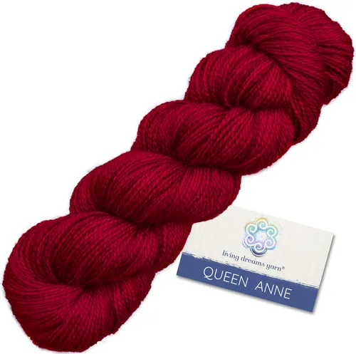 Miniatura 23 de Living Dreams Queen Anne LACE - Ovillo de lana 100% suave y lujosamente suave, color azul