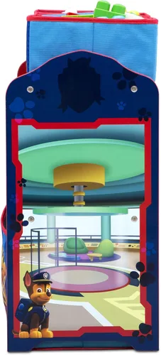 Miniatura 8 de Delta Children Design & Store - Organizador de almacenamiento de juguetes de 6 compartimentos, Nick Jr. PAW Patrol Cachorros de rescate de la Patrul