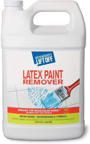 Motsenbocker's Lift Off 41401 Removedor de pintura de látex, elimina de forma segura pintura de látex, acrílicos y esmaltes de múltiples