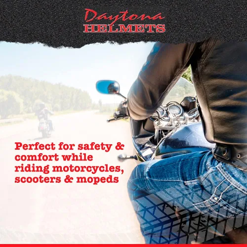 Miniatura 3 de Casco de Motocicleta Medio Casco - Ligeros y Elegantes, Aprobados por el Departamento de Transporte (DOT) para Adultos - Perfectos para Hombres