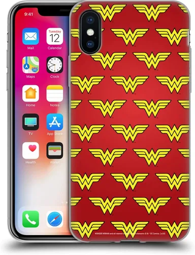 Miniatura 28 de Head Case Designs Funda de gel suave con licencia oficial de Wonder Woman DC Comics Classic Logos compatible con Apple iPhone 7 Plus/iPhone 8 Plus