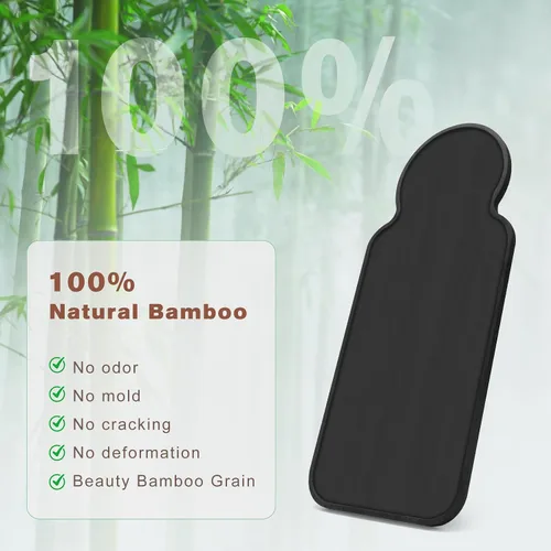 Miniatura 4 de Slider Mat para Ninja Slushie Machine FS301, almohadilla deslizante de bambú Slushy Machine para el hogar Slushie Maker Accesorios, negro