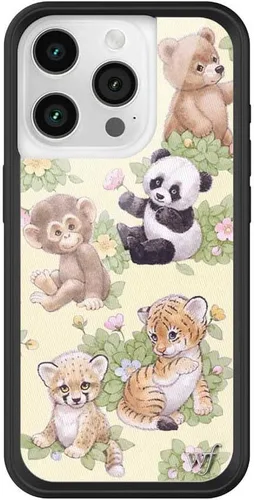 Miniatura 67 de Wildflower - Fundas compatibles con Apple iPhone 15 Pro Protector de goma negro, certificado de prueba de caída de 4 pies, propiedad de mujeres