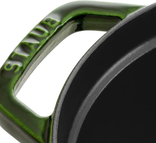 Miniatura 3 de STAUB Cocotte oval 33cm al basilico Albahaca