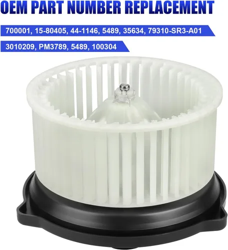 Miniatura 4 de Motor de soplador delantero con ventilador para Honda Civic Accord Insight Prelude Acura Integra CL 1992 1993 1994 1995 1993 1997 1998 1999 2000