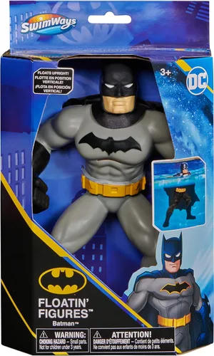 Miniatura 7 de SwimWays DC Batman - Figuras flotantes, accesorios de piscina y juguetes de piscina para niños, suministros de fiesta de Batman y juguetes acuáticos