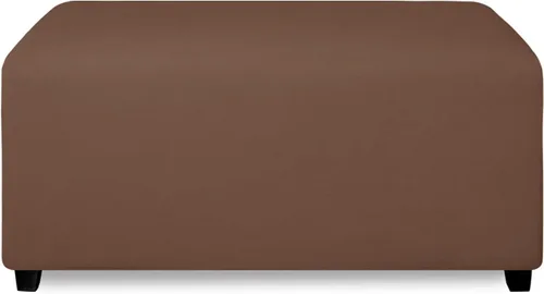 Miniatura 16 de PureFit Funda otomana súper elástica de ajuste perfecto cuadrada - Fundas otomanas para taburete y muebles plegables de almacenamiento para sala