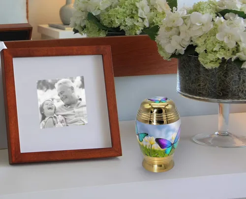 Miniatura 4 de Urnas de Cremación Conmemorativas para Cenizas Humanas Adultas Femeninas - Urnas Personalizadas y Decorativas para Mujeres - Urnas Bellamente Hechas