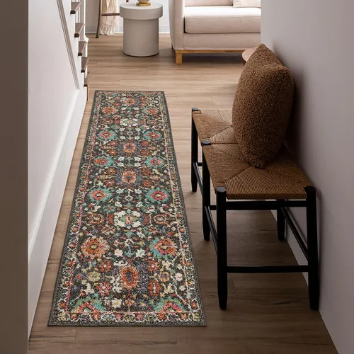 Miniatura 14 de Mohawk Home Grove Elms - Alfombra floral bohemia de 7 pies 10 pulgadas x 10 pies, perfecta para sala de estar, comedor, oficina Beige