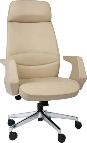 Silla ejecutiva de escritorio de oficina con respaldo alto, ergonómica y ajustable, giratoria con soporte lumbar, reposabrazos acolchados perfectos