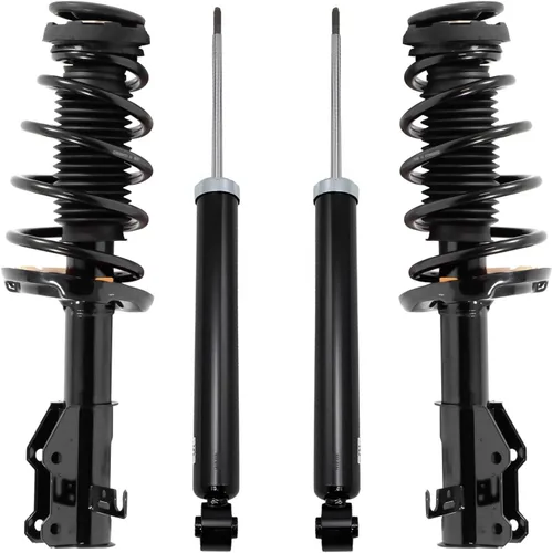 Miniatura 35 de Detroit Axle - Amortiguadores de puntales para Nissan Sentra 2007-2012 [Base S SL SR] Puntales delanteros completos con amortiguadores traseros