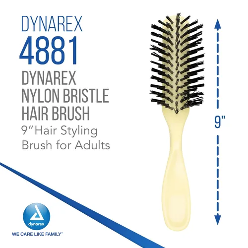 Miniatura 2 de Dynarex 4881 Cepillo de pelo para adultos, color marfil, caja de 24