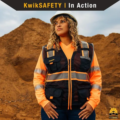 Miniatura 7 de KwikSafety - Multi-Color Safety Vest for Women Premium Reflective High Visibility Vest, ANSI Class Unrated
