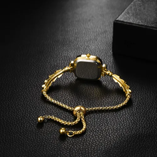 Miniatura 6 de OIDEA Reloj de pulsera con diamantes de imitación para mujer: reloj de pulsera de cuarzo analógico con diamantes de imitación de lujo, correa