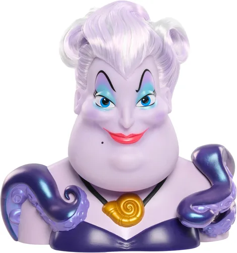 Disney Villains Fierce 'N Fun Ursula - Cabezal de 10 pulgadas, 16 piezas, juego de simulación, juguetes para niños a partir de 3 años, exclusivo de