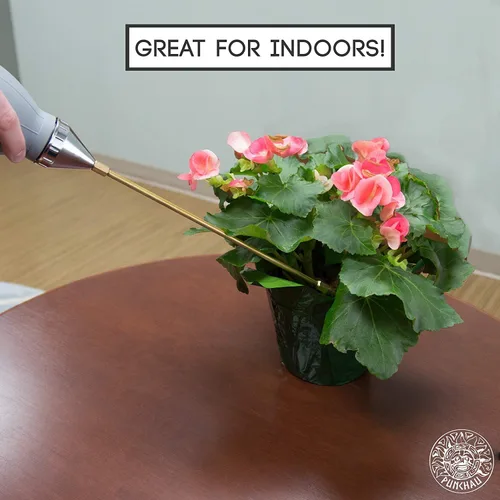 Miniatura 5 de Dispensador aplicador de polvo de tierra de diatomeas con tubo de plástico largo para suministros agrícolas de jardinería orgánica