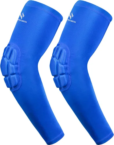 Miniatura 10 de 2 piezas acolchadas coderas de compresión para brazo de apoyo protector