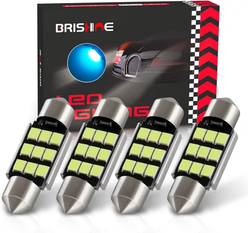 Miniatura 21 de 4 bombillas LED Festoon DE3175 de 1.102 in y 1.142 in, 2835 chipsets Canbus sin errores, 1.1 pulgadas, DE3021 3175 3022 N3, bombillas LED