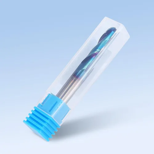 Miniatura 8 de HQMaster Broca de nariz de bola de enrutador de corte ascendente de 1/4 pulgadas de vástago de carburo sólido Broca de enrutador CNC
