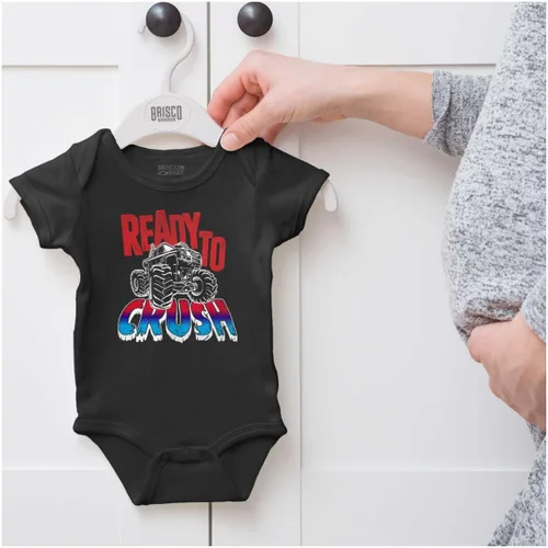 Miniatura 5 de Brisco Brands Cool Ready To Crush Monster Truck Baby Body Jumper Boys