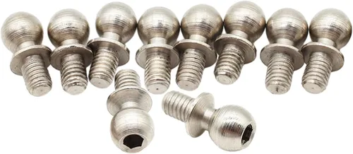 Juego de tornillos de cabeza esférica a control remoto, pieza de actualización, sujetadores duraderos, tornillos RC para Wltoys escala 1:14 camión RC