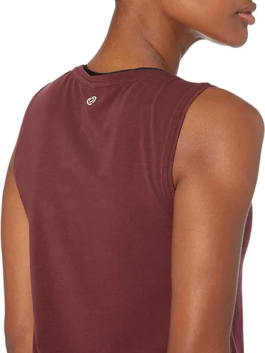 Miniatura 3 de Tienda Essentials Women's Soft Cotton Standard-Fit Yoga Tank (Available in Plus Size) (Previously Core 10)