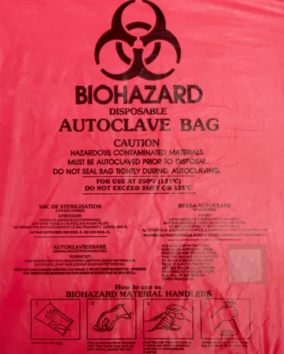 Miniatura 2 de SP Bel-Art 131660001 - Bolsas de riesgo biológico para bancos, 0.001 in de grosor, capacidad de 0.43 galones, polietileno rojo (paquete de 1000)