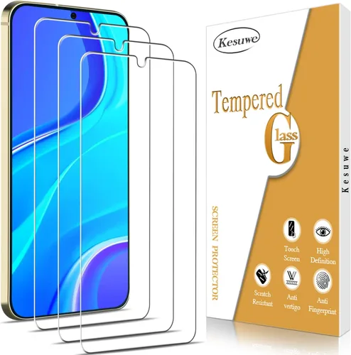 Miniatura 18 de Paquete de 3 protectores de pantalla de privacidad para Samsung Galaxy S23 5G, película de vidrio templado privado antiespía, compatible