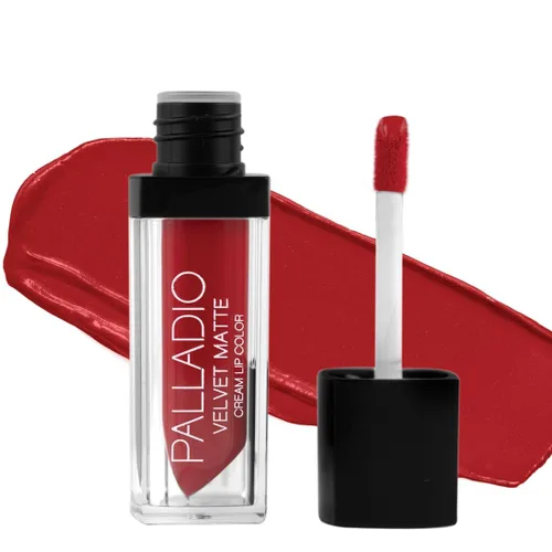 Miniatura 9 de Palladio Velvet Matte Cream Lip Color, Angora