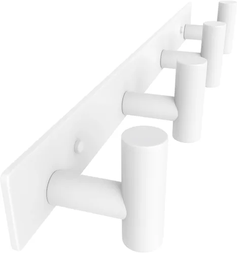 Miniatura 20 de VAEHOLD Ganchos de Pared para Abrigos Montados en Pared, Perchero con 6 Ganchos Dobles para Colgar Toalla Sombrero Abrigo Bata Bolsa Llave para Baño
