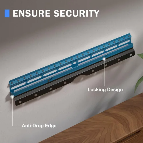 Miniatura 5 de XINLEI Soporte de pared para TV sin perno, colgador de TV sin taco para paneles de yeso para la mayoría de televisores de pantalla plana de 12 a 55
