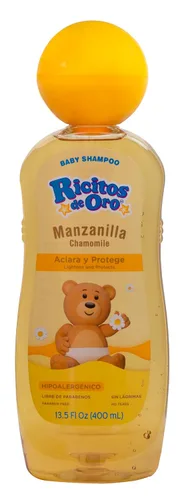 Miniatura 4 de Ricitos de Oro Shampoo para bebé, Limpiador, Acondicionador y Aclarante con Extractos de Manzanilla, Aclara y Acondiciona, Libre de Parabenos